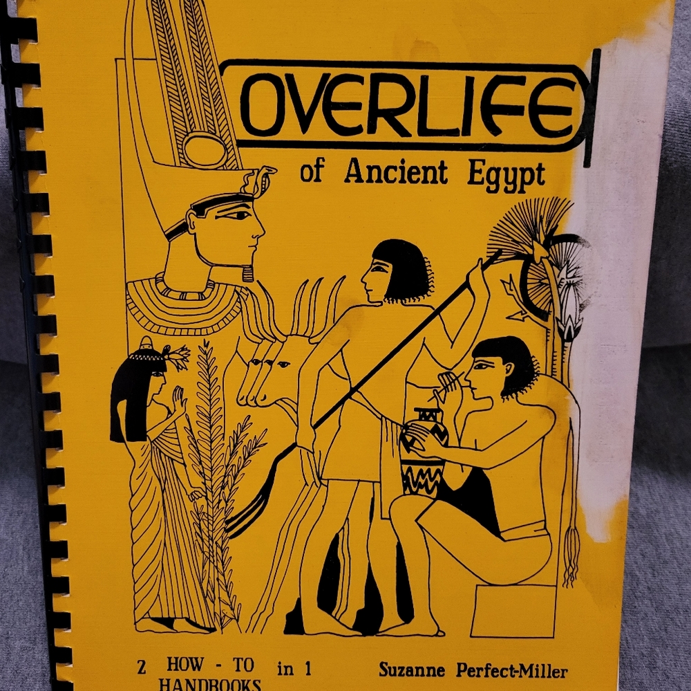 2 Books in 1: Underlife of Ancient Egypt and Overlife of Ancient Egypt for Class